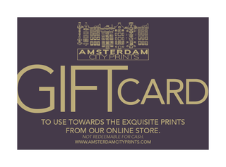 Amsterdam City Prints - Gift Card